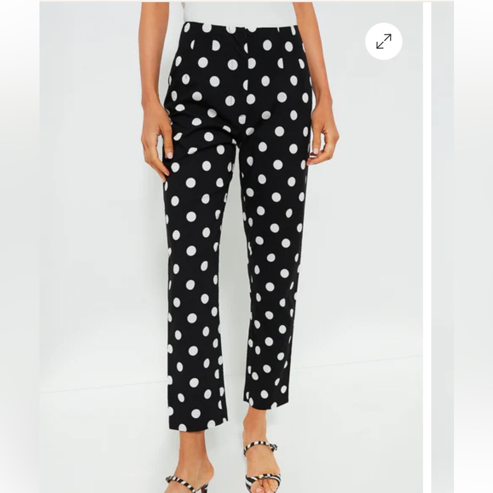 Black Polka Dot Elodie Pants
